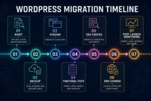 Complete guide to WordPress hosting migration timeline | Pixels Crab